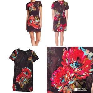 Trina Turk Natasha Floral Print Dress